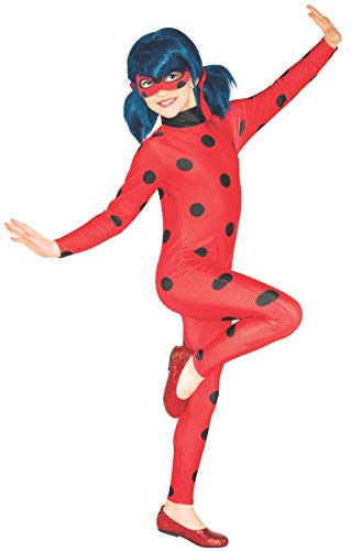 Rubies Ladybug - Disfraz para niños, Talla M (5-6 años)