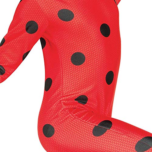 Rubies Ladybug - Disfraz para niños, Talla XL (9-10 años)