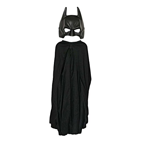 Rubies - Máscara y capa de Batman The Dark Night Rises para niños, talla Niño (6+)