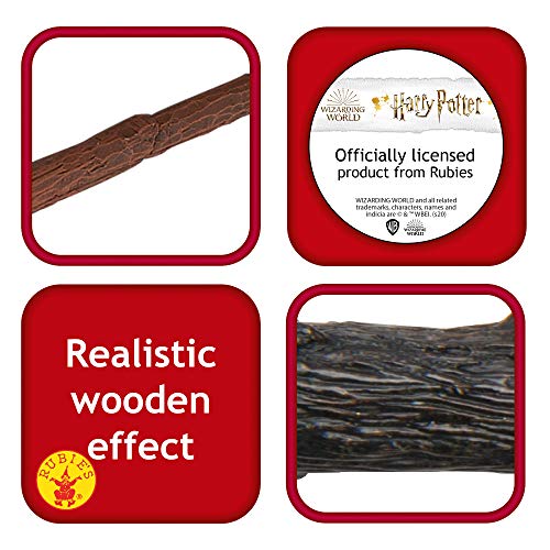 Rubies - Varita de Harry Potter, accesorio de disfraz oficial