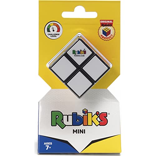 Rubik's- Cubo diRubik 2 x 2, el Original, con 2 Capas de 4 Cubos, Rompecabezas profezcional, de Bolsillo, 8+, 6062960 (Clementoni