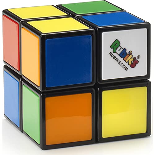 Rubik's- Cubo diRubik 2 x 2, el Original, con 2 Capas de 4 Cubos, Rompecabezas profezcional, de Bolsillo, 8+, 6062960 (Clementoni