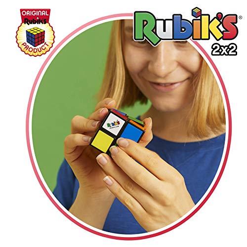 Rubik's Rubik´s 2x2 El Cubo Auténtico, Multicolor, 15.2 x 4.3 x 2.3 (Goliath 72103)