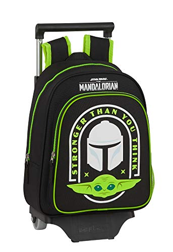 Safta 612041020 Mochila Infantil de The Mandalorian con Carro