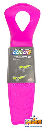 Saica Patinete - Scooter 3 Ruedas Plegable (Fucsia)