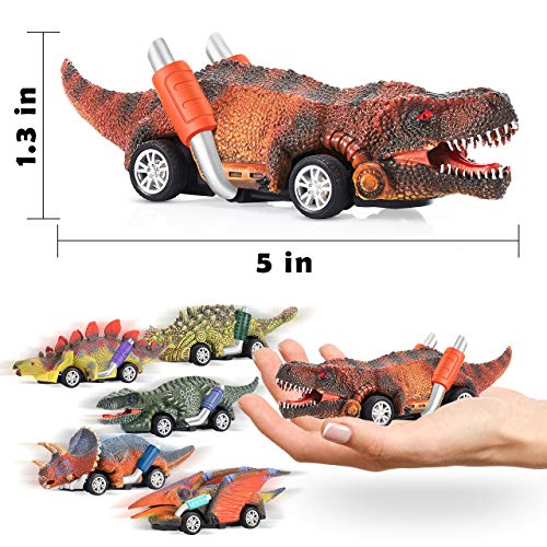 SAITCPRY Juguetes Niños 2-8 Años, Dinosaurios Juguetes 2 3 4 5 6 7 Años Regalo Niña 2-8 años Coches de Juguetes Niños 2-8 Años Juguetes Niña Halloween