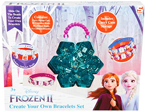 Sambro DFR2-1036-FF - Set para hacer pulseras con cuentas, diseño de Frozen II