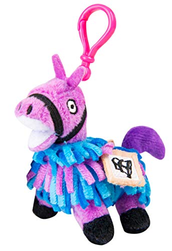 Sambro PMI-3563 4050-04943 Fortnite Lama Loot Pinata - Llavero con clip, 8 cm, 8,5 cm