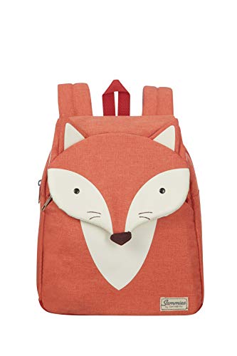 Samsonite Happy Sammies Mochila Infantil S, 28 cm, 7.5 L, Naranja (Fox William)