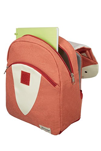 Samsonite Happy Sammies Mochila Infantil S, 28 cm, 7.5 L, Naranja (Fox William)