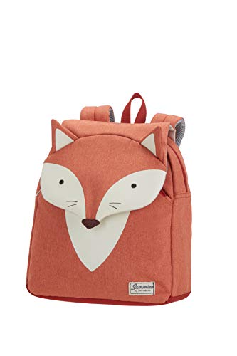 Samsonite Happy Sammies Mochila Infantil S, 28 cm, 7.5 L, Naranja (Fox William)