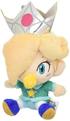 Sanei Boeki Super Mario All Star Collection Baby Rosalina (S) Plush Doll Toy (Japan)