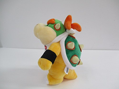 Sanei Super Mario All Star Collection 8" Bowser Jr. Plush, Small