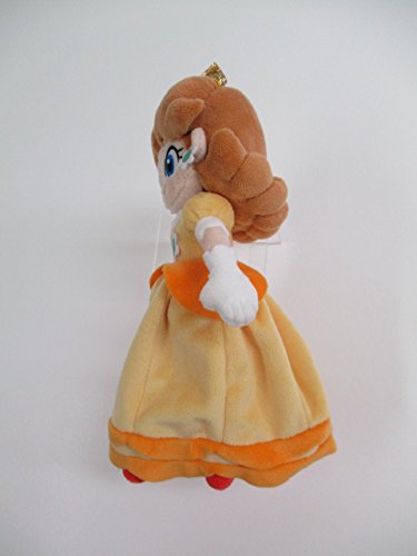 Sanei Super Mario All Star Collection 9.5" Daisy Plush, Small