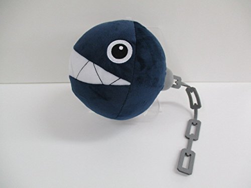 Sanei Super Mario All Star Collection - AC24 - Chain Chomp 5 Plush by Sanei