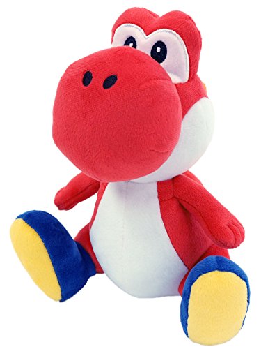 Sanei Super Mario All Star Collection Yoshi Plush Small Peluche (Rojo)