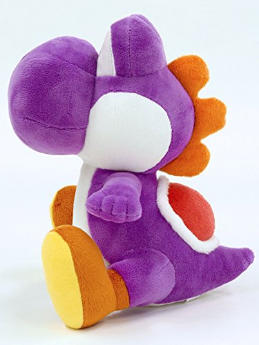 Sanei Super Mario All Star Collection Yoshi Plush Small Peluche (Violeta)