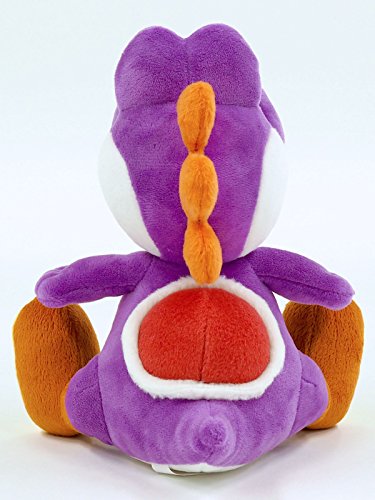 Sanei Super Mario All Star Collection Yoshi Plush Small Peluche (Violeta)