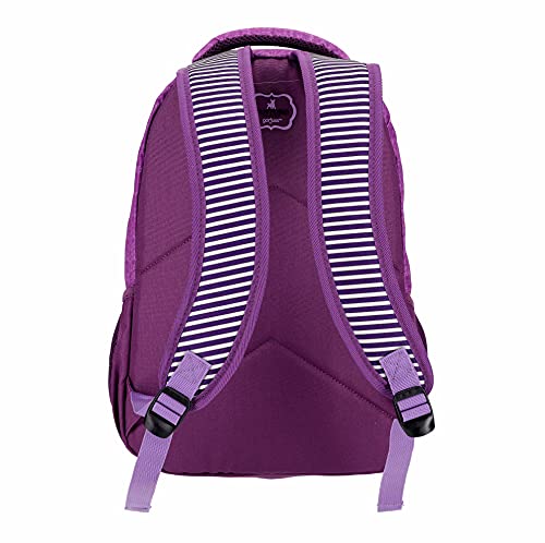 SANTORO Gorjuss Schulrucksack/Backpack mit 15,6" Laptopfach Purrrrrfect Pals, 46cm, 25l, 21gjs105a-pur Purrrrfect Mochila Escolar (46 cm, 25 L), 46 x 32 x 16 para Niñas