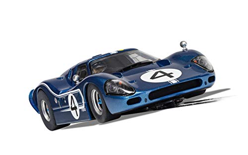 Scalextric C4031 Ford GT MKIV - 1967 Lemans 24Hrs - Denny Hulme/Lloyd Ruby No.4 Car - Campeón Deportivo Mundial/Resistencia