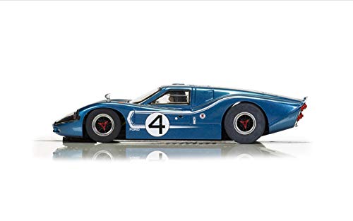 Scalextric C4031 Ford GT MKIV - 1967 Lemans 24Hrs - Denny Hulme/Lloyd Ruby No.4 Car - Campeón Deportivo Mundial/Resistencia