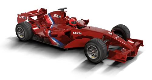 Scalextric- Compact Coche, Color Rojo (Scale Competition Xtreme 1)