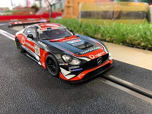 SCALEXTRIC-ORGINAL MERCEDES AMG GT3 VODAFONE COCHE (Scale competiton Xtreme SL 1)