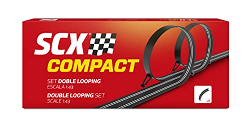 Scalextric- Set Doble Looping Ampliacion Compact (Scale Competiton Xtreme 1)