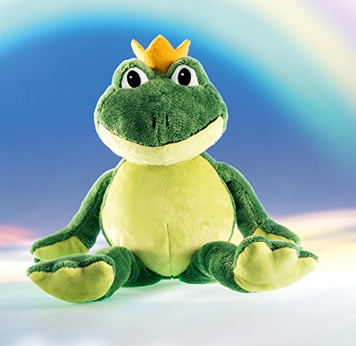 Schaffer 5482 Charles Frog Cuddle Toy - Peluche (36 cm), Color Verde