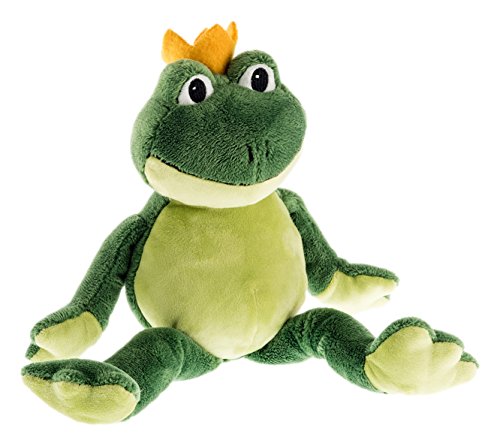 Schaffer 5482 Charles Frog Cuddle Toy - Peluche (36 cm), Color Verde