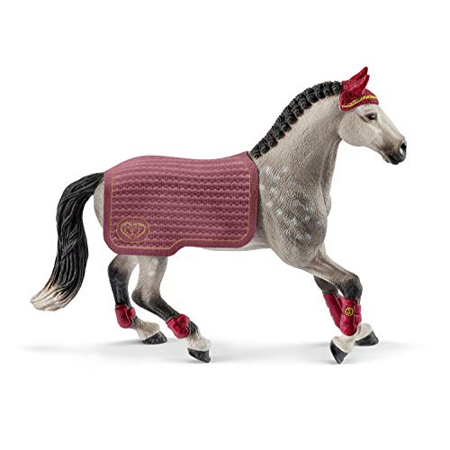 Schleich 42456 Horse Club play set - Concurso equestre yegua Trakehner, juguetes a partir de 5 años