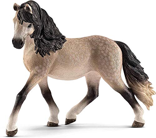 Schleich- Figura de Caballo, Yegua Andaluza, Color Marrón, 10,7 cm