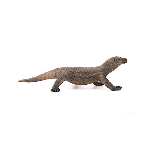 Schleich- Figura de Dragón de Komodo, Colección Wild Life, 15.60 cm (14826)