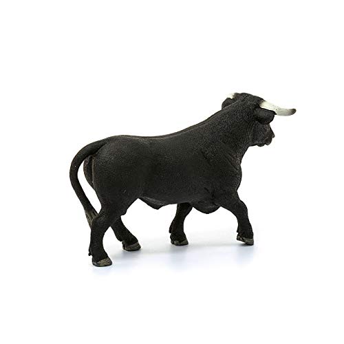 Schleich- Figura de Toro de Lidia, Color Negro, 9 cm.