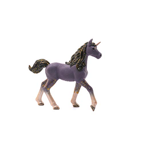 Schleich- Figura de Unicornio de Estrella fugaz, Potro, Colección Bayala, 18 cm (70580)