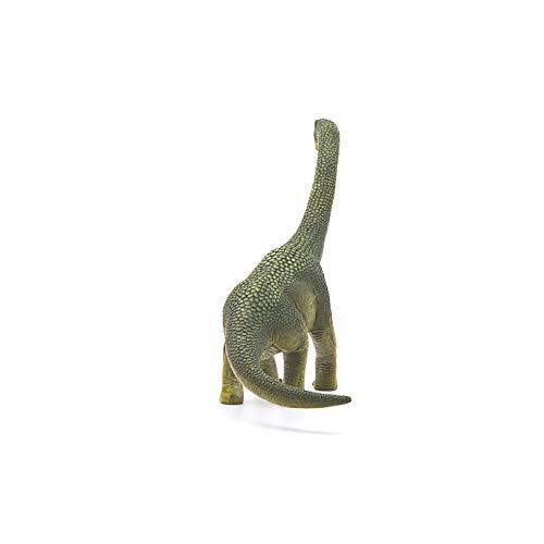 Schleich- Figura dinosaurio Braquiosaurio, Color marrón, 18,5 cm