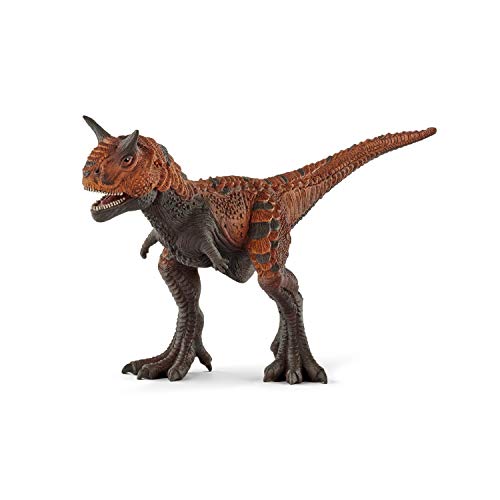 Schleich - Figura dinosaurio Carnotaurio, Color marrón, 13cm