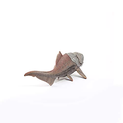 Schleich- Figura dinosaurio Dunkleosteus. Depredador de los mares.Color gris, 6,5cm