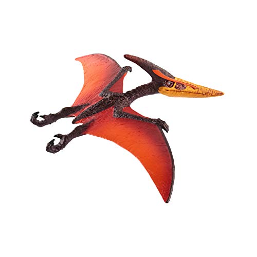 Schleich- Pteranodon, Color marrón, Naranja, Rojo (15008)