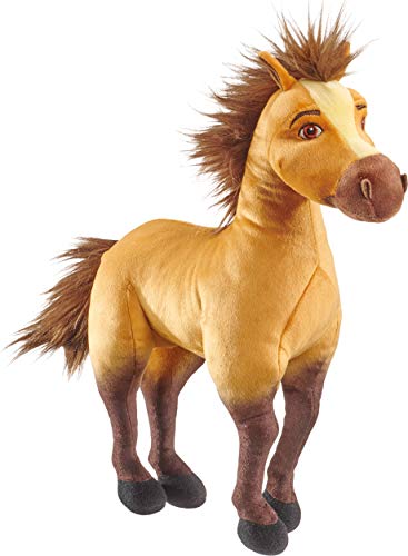 Schmidt Spiele 42700 DreamWorks Spirit - Caballo de Peluche (35 cm), Multicolor