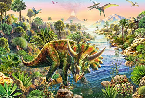 Schmidt Spiele 56202 48pieza(s) Puzzle - Rompecabezas (Jigsaw Puzzle, Dinosaurios, 4 año(s), 263 mm, 178 mm, Caja)