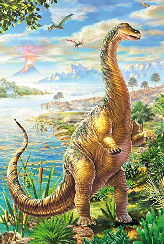 Schmidt Spiele 56202 48pieza(s) Puzzle - Rompecabezas (Jigsaw Puzzle, Dinosaurios, 4 año(s), 263 mm, 178 mm, Caja)