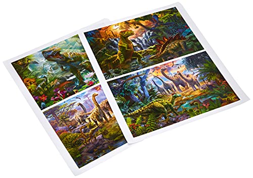 Schmidt Spiele 56495 Puzzle - Rompecabezas (Jigsaw Puzzle, Dinosaurios, 5 año(s), 360 mm, 244 mm, Caja)