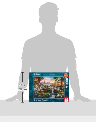 Schmidt Spiele Thomas Kinkade Disney-Puzzle (1000 Piezas), diseño de dálmata, Color carbón (59489)