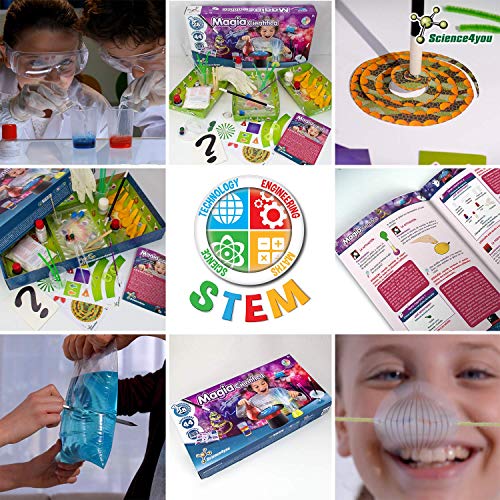 Science4you-5600983615120 Magia Cientifica para Niños +8 Años, Multicolor (80002191)