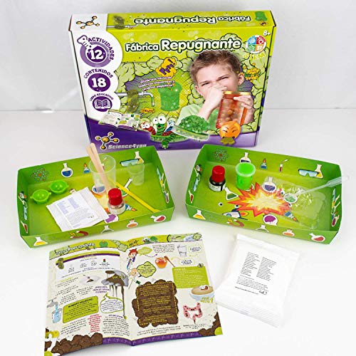 Science4you-Fábrica Repugnante-Juegos y Juguetes Cientifico y Educativo-Regalo Ideal Niños +8 Años, Multicolor (80002196)