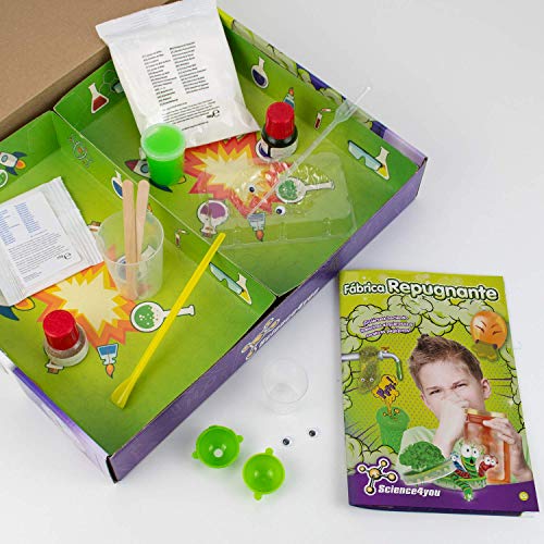 Science4you-Fábrica Repugnante-Juegos y Juguetes Cientifico y Educativo-Regalo Ideal Niños +8 Años, Multicolor (80002196)