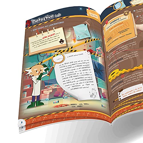 Science4you-Laboratorio Kit de Detectives con 15 Experimentos Resolve el Caso Misterioso-Juegos Científicos, Regalo Original para Niños 8 Años (80002993)