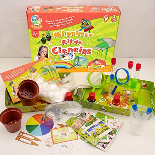 Science4You-Mi Primer Kit de Ciencias Juguete Cientifico para Niños +4 Años, Color multocolor, única (600270)