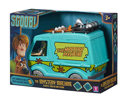 Scooby Doo 7190 Mystery Machine Van Playset con Figura Shaggy